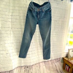 Lucky Brand Dark wash Crop midrise Jeans